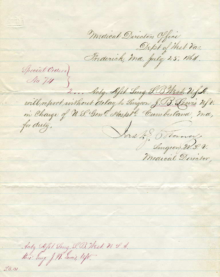 West Appointment Letter